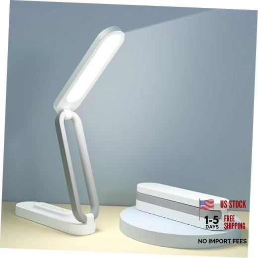 Giryuhd LED Desk Lamp for Office Home & Battery Operated Lamp White