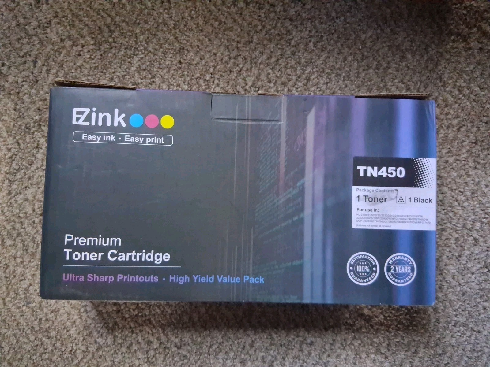 EZ INK Premium Toner Cartridge TN450