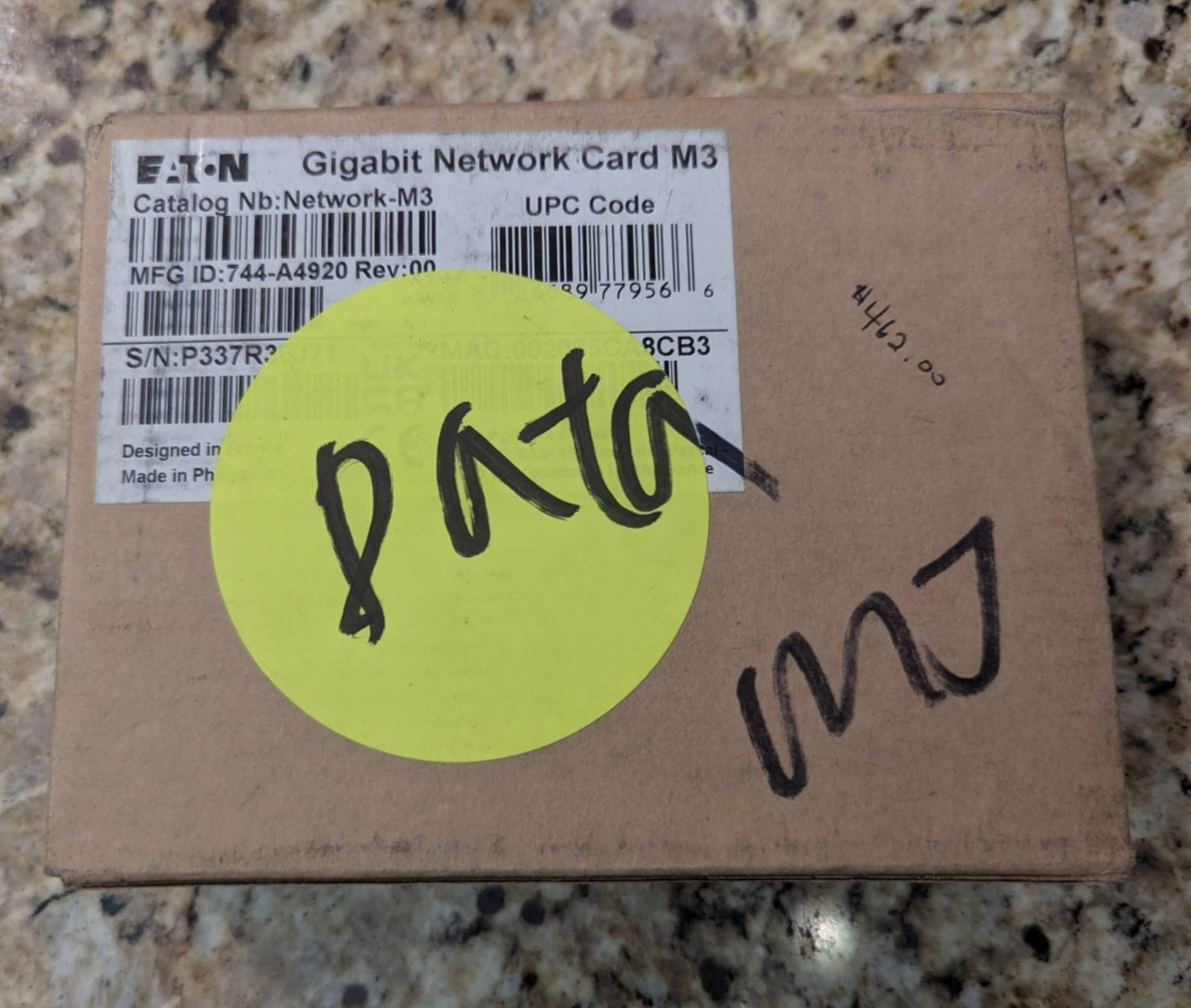 Eaton Gigabit NETWORK-M3 Card for UPS and PDU (NETWORK-M3) 🔥New/Sealed🔥