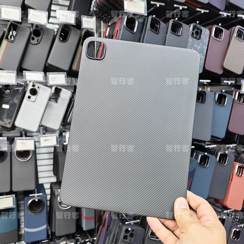 Genuine Carbon Fiber Case For iPad Pro 11 Inch 2024 Matte Ultra Thin Light Cover