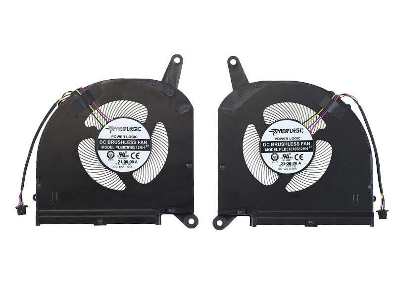 Laptop CPU GPU Cooling Fan PLB07010S12HH DC12V For GIGABYTE Aorus 17G XB YC RX7G