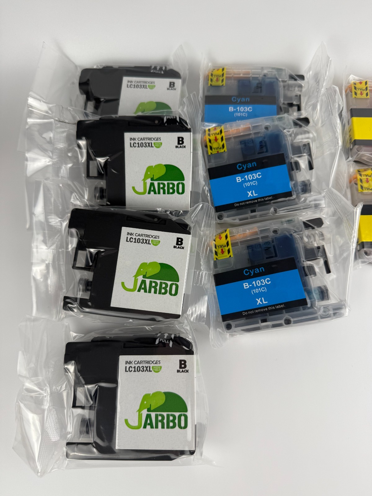 JARBO LC103XL High Yield Ink 11 Pack for Brother MFC-J870DW J470DW J450DW J285DW
