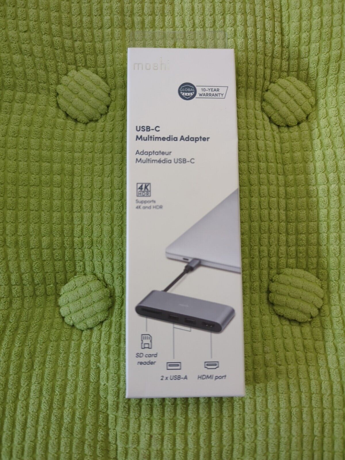 Moshi USB-C Multimedia Adapter - Titanium Gray  (99MO084213)
