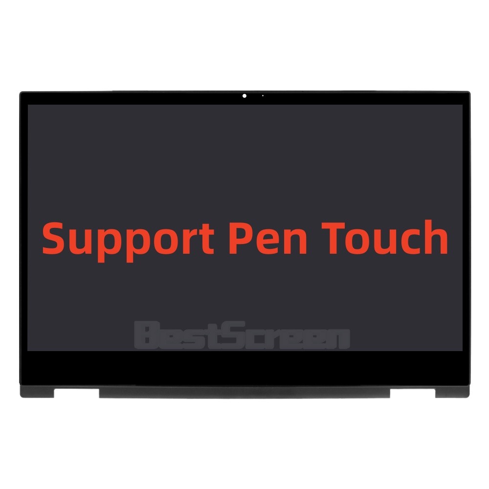 14" HD Lcd Touch Screen w/ Bezel for M23861-001 Nt140whm-n61 HP LCD 14m-dw1013dx