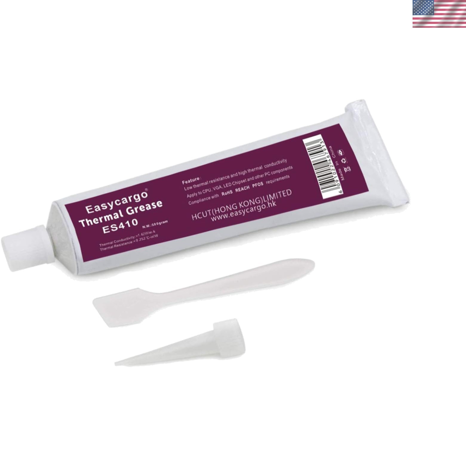 100g Silicone Carbon Thermal Compound - Ideal for Heatsinks & Voltage Regulators