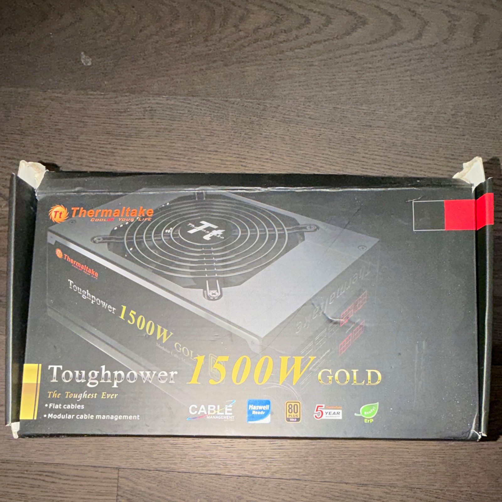 Thermaltake Toughpower 1500W Gold Modular ATX PSU TP-1500M 24-Pin