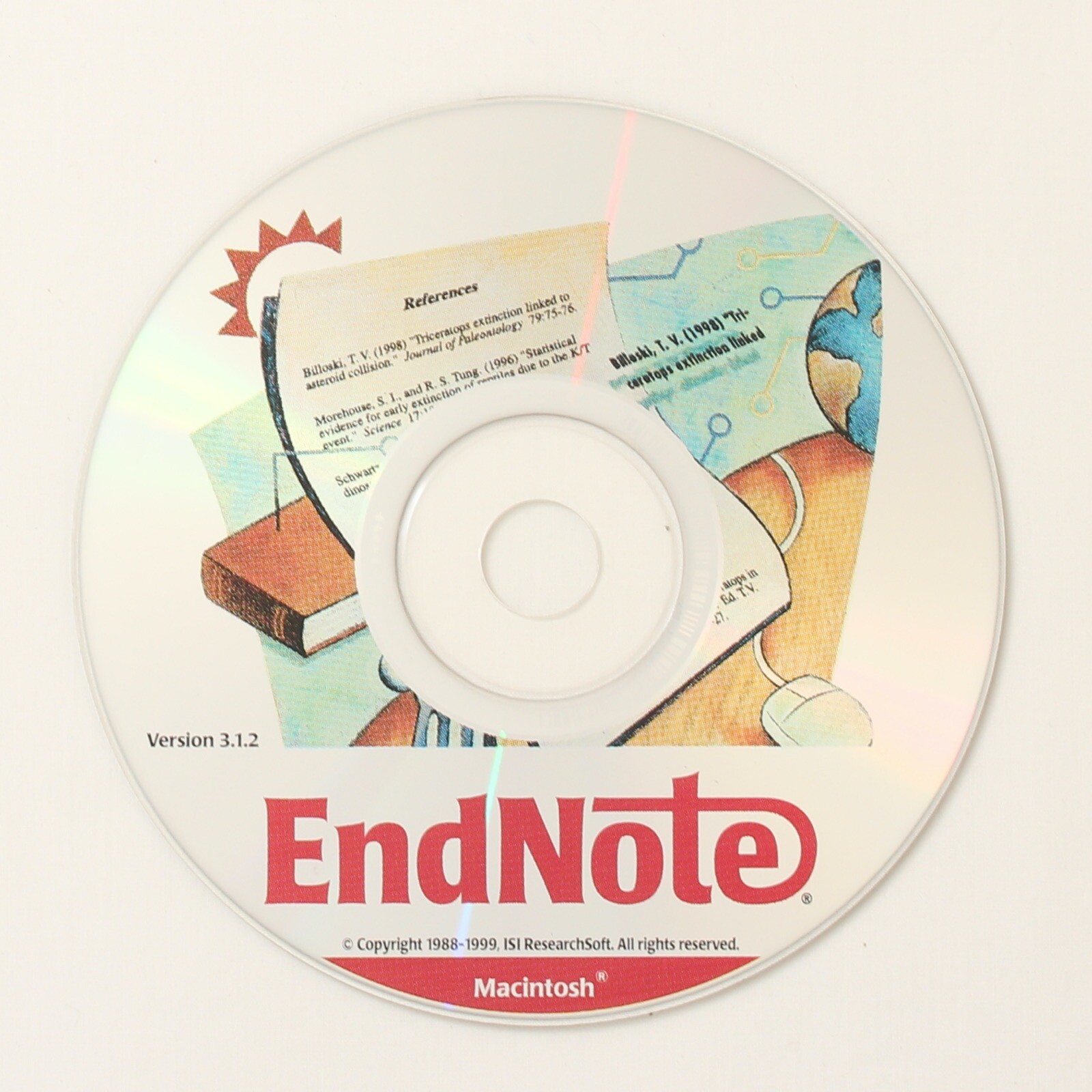 EndNote Version 3.1.2 for Apple Macintosh