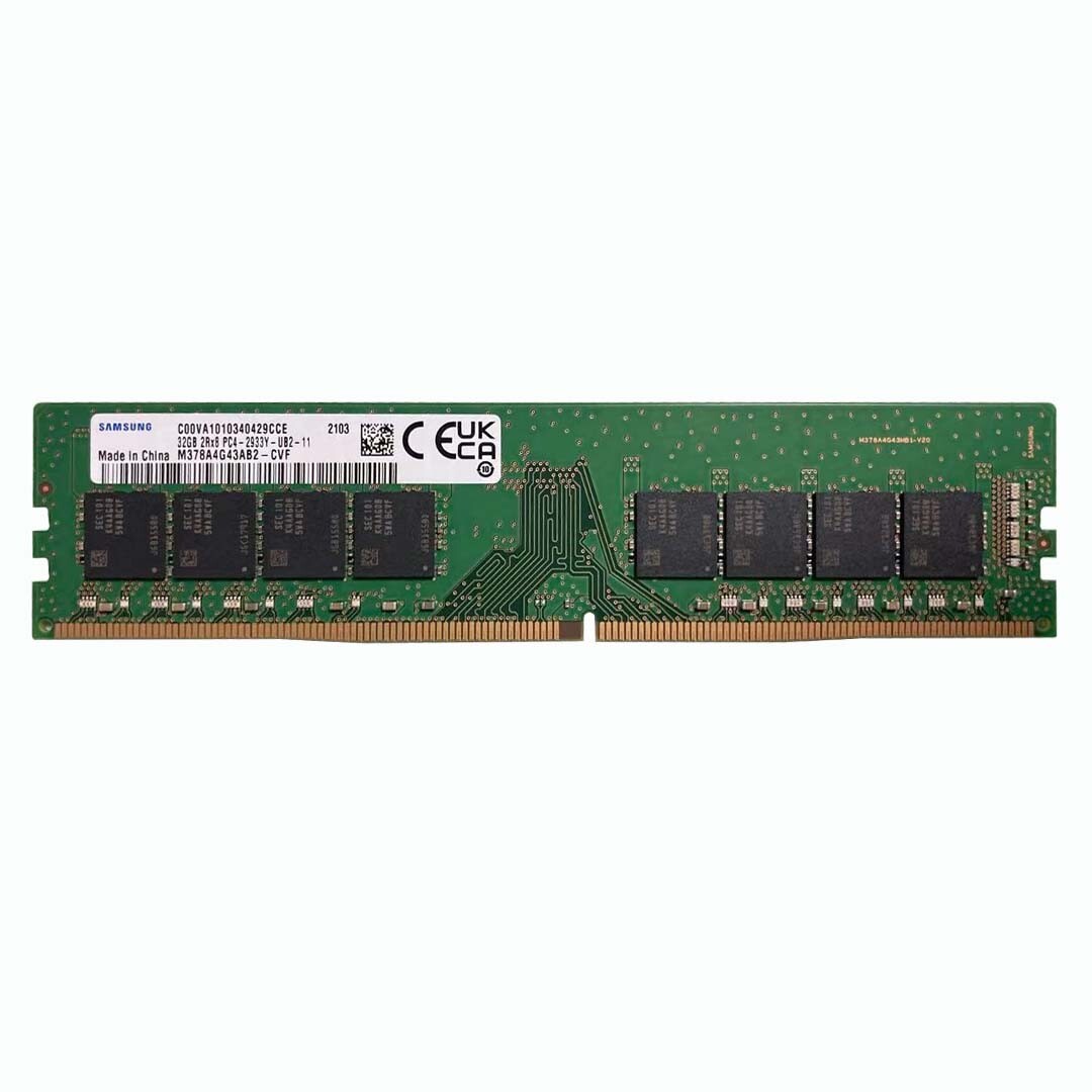 Samsung 2x 32GB 2RX8 PC4-2933Y DDR4 23400MHz 288Pin UDIMM Desktop Memory RAM
