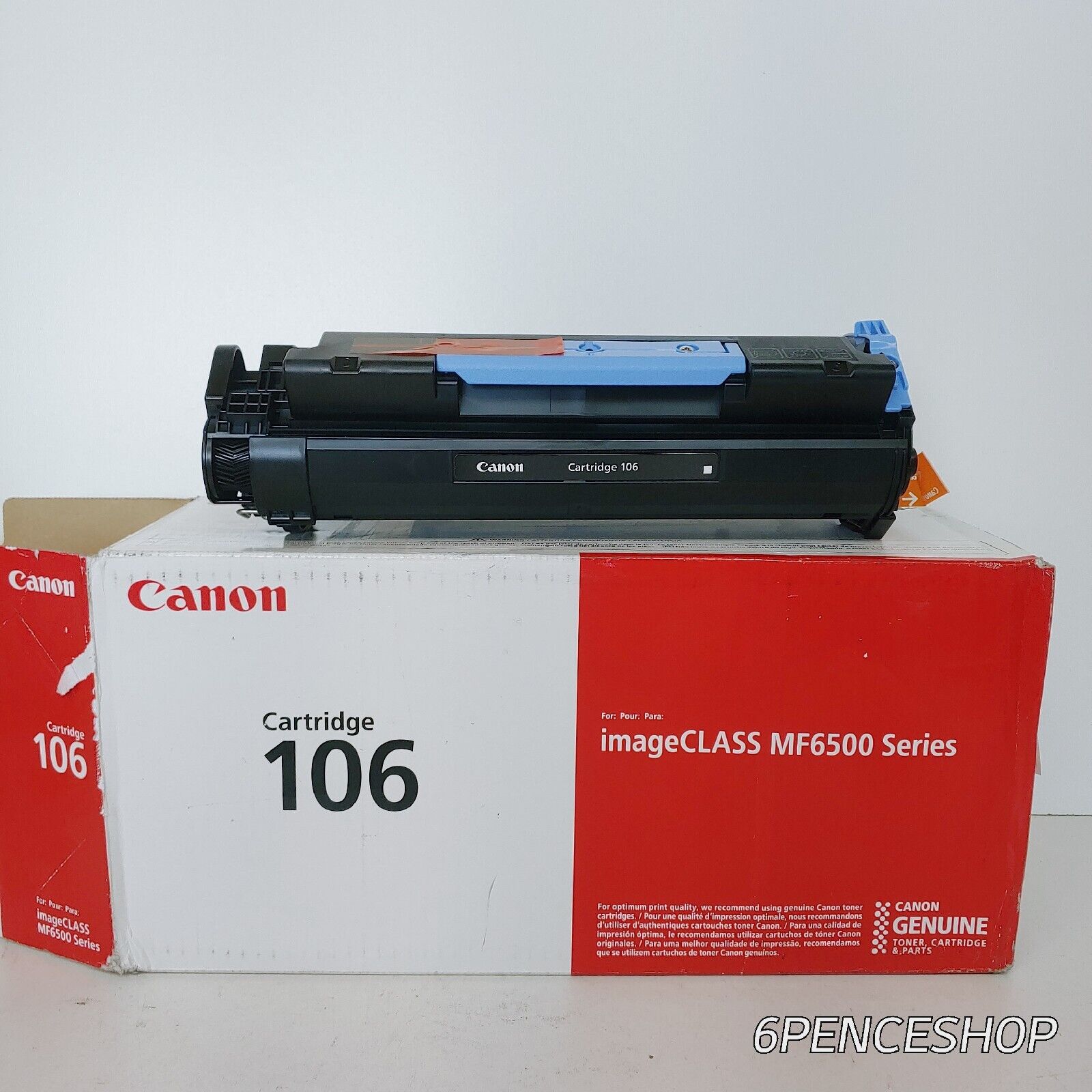 *Sealed in Open Box* Canon 106 Black Toner Cartridge 0264B001 Genuine