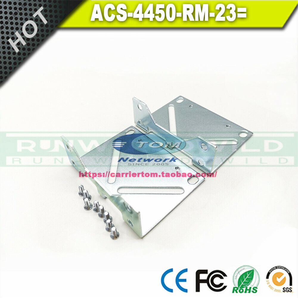 1 pair NEW ACS-4450-RM-23 Rack Mount Bracke For Cisco ISR4451-X-SEC/K9