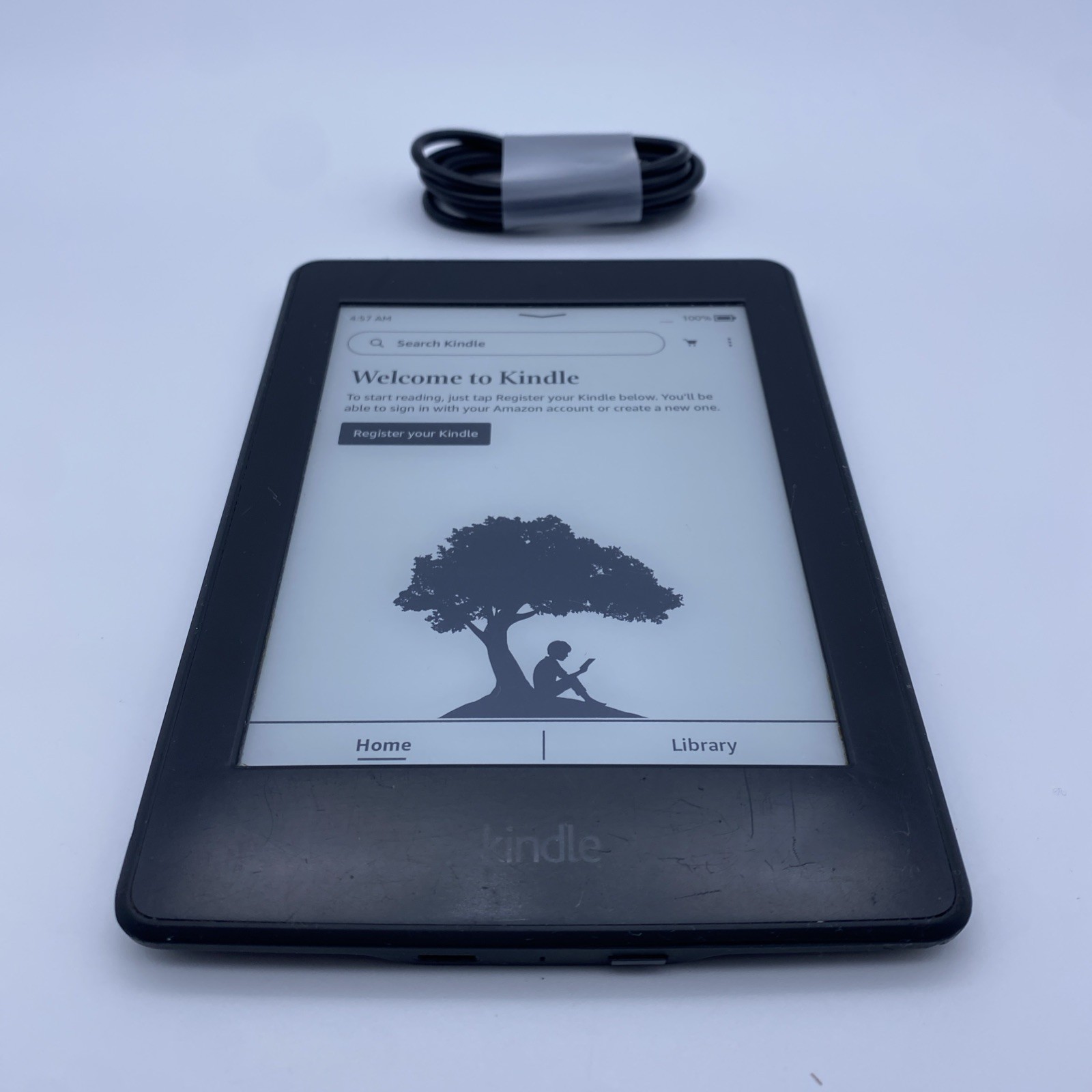 Amazon Kindle Paperwhite (7th Gen.) DP75SDI 4GB Wi-Fi 6" E-Reader Black, READ