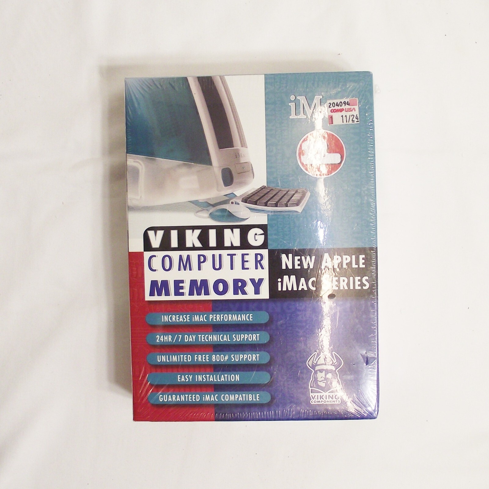 iMac G3 Viking 32MB SDRAM Memory Module Sealed RARE BIG BOX VTG