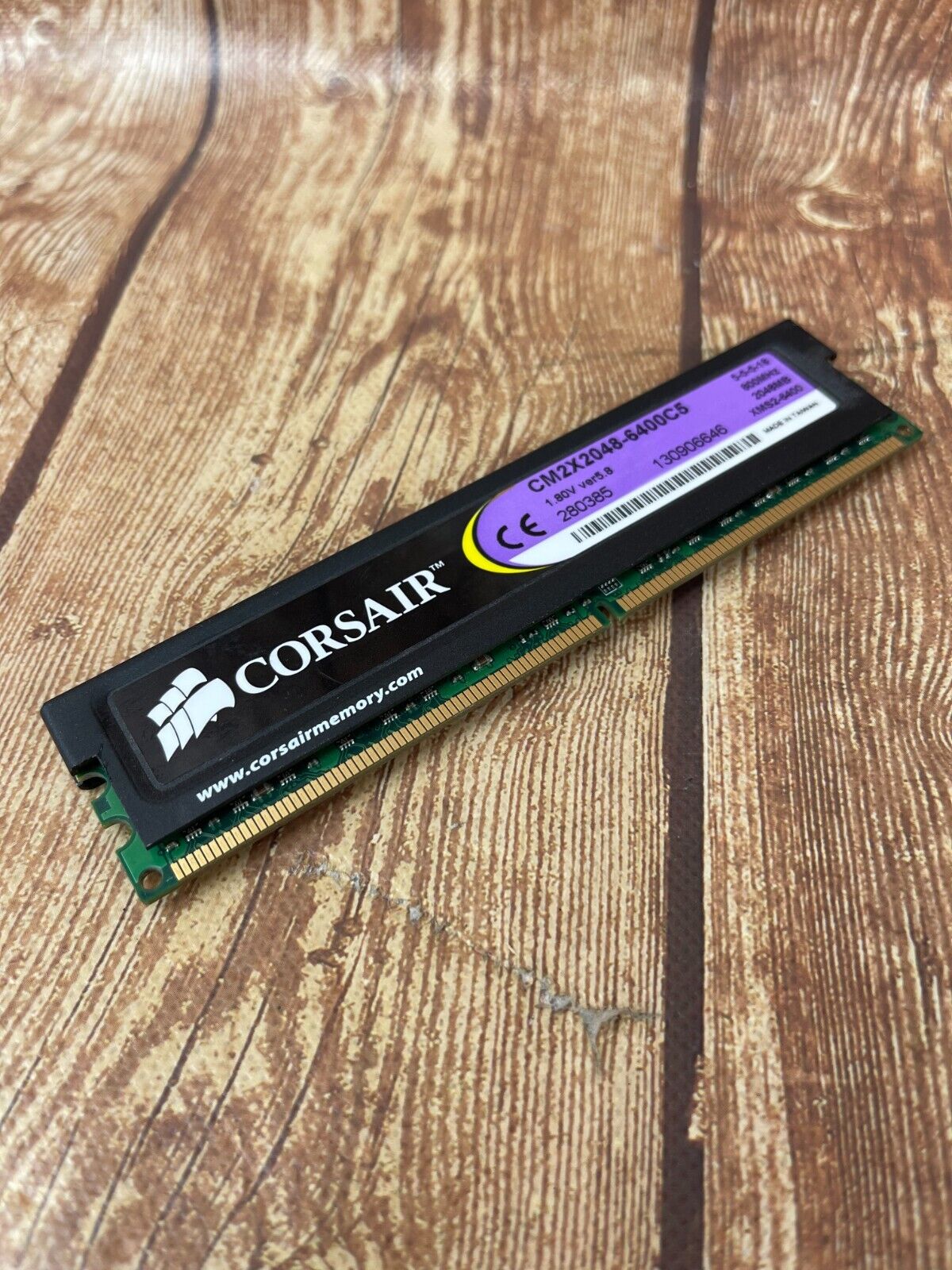 Corsair CM2X2048-6400C5 2GB Desktop memory 800 mhz DDR2