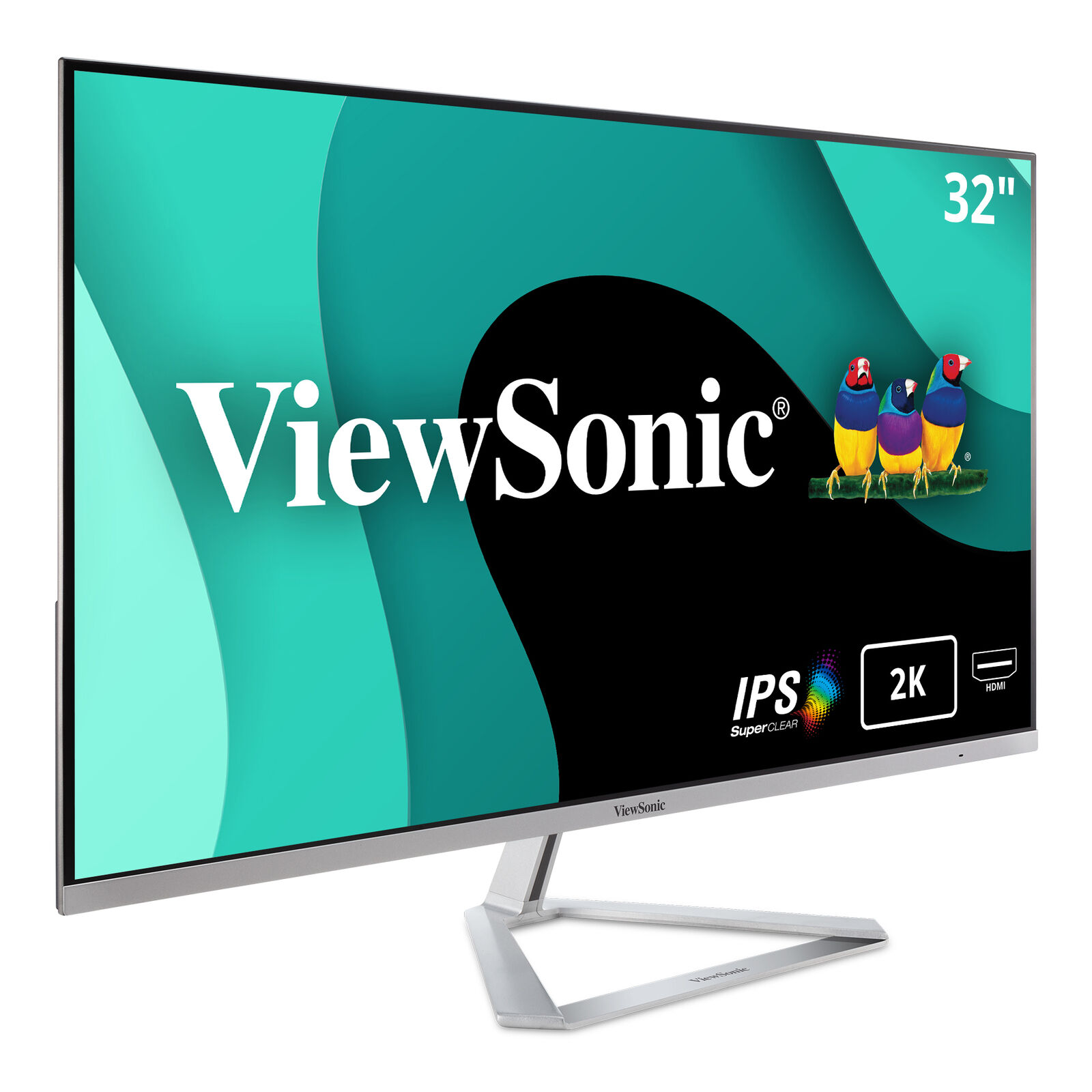 ViewSonic 1440p IPS Monitor VX3276-2K-mhd 32