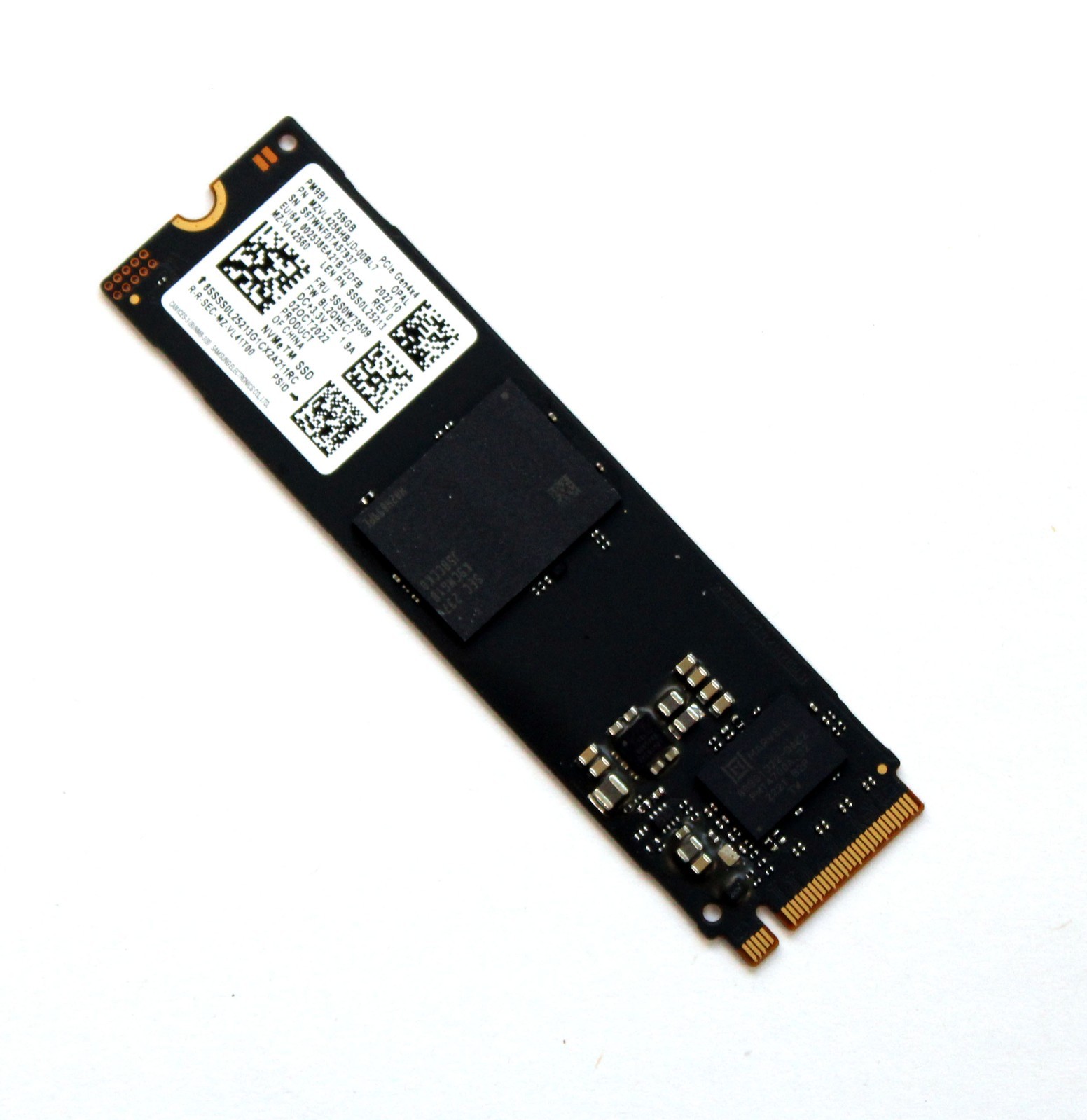 Samsung PM9B1 256GB NVMe M.2 2280 SSD PCIe Gen4 Lenovo 5SS0W79509