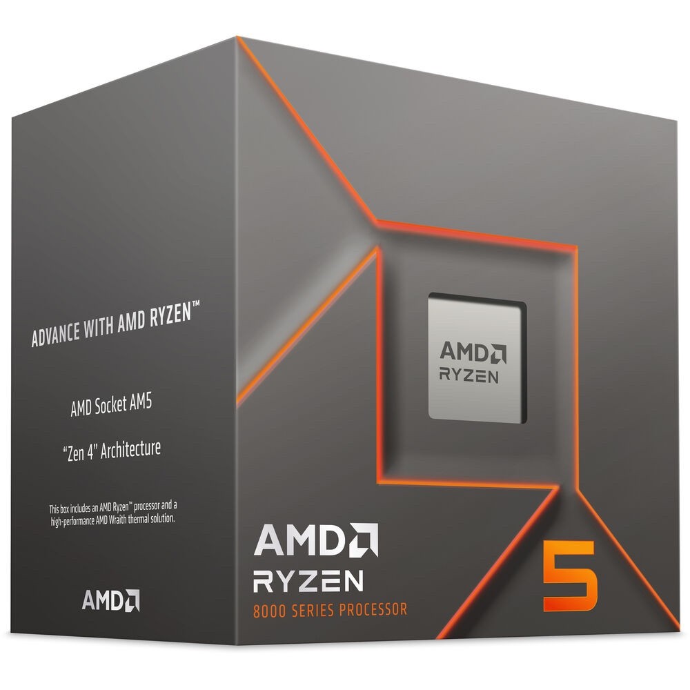 AMD Ryzen 5 8400F 4.2 GHz Six-Core AM5 Processor New