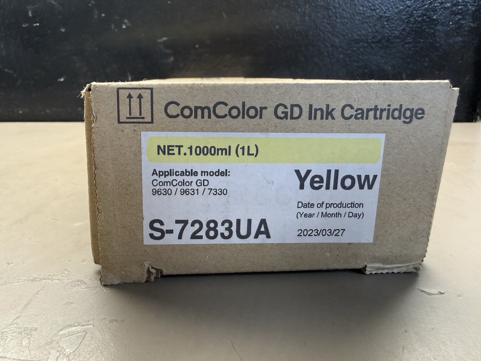 New ComColor GD Ink Genuine S-7283UA for Riso Comcolor GD9630/9631/7330 yellow