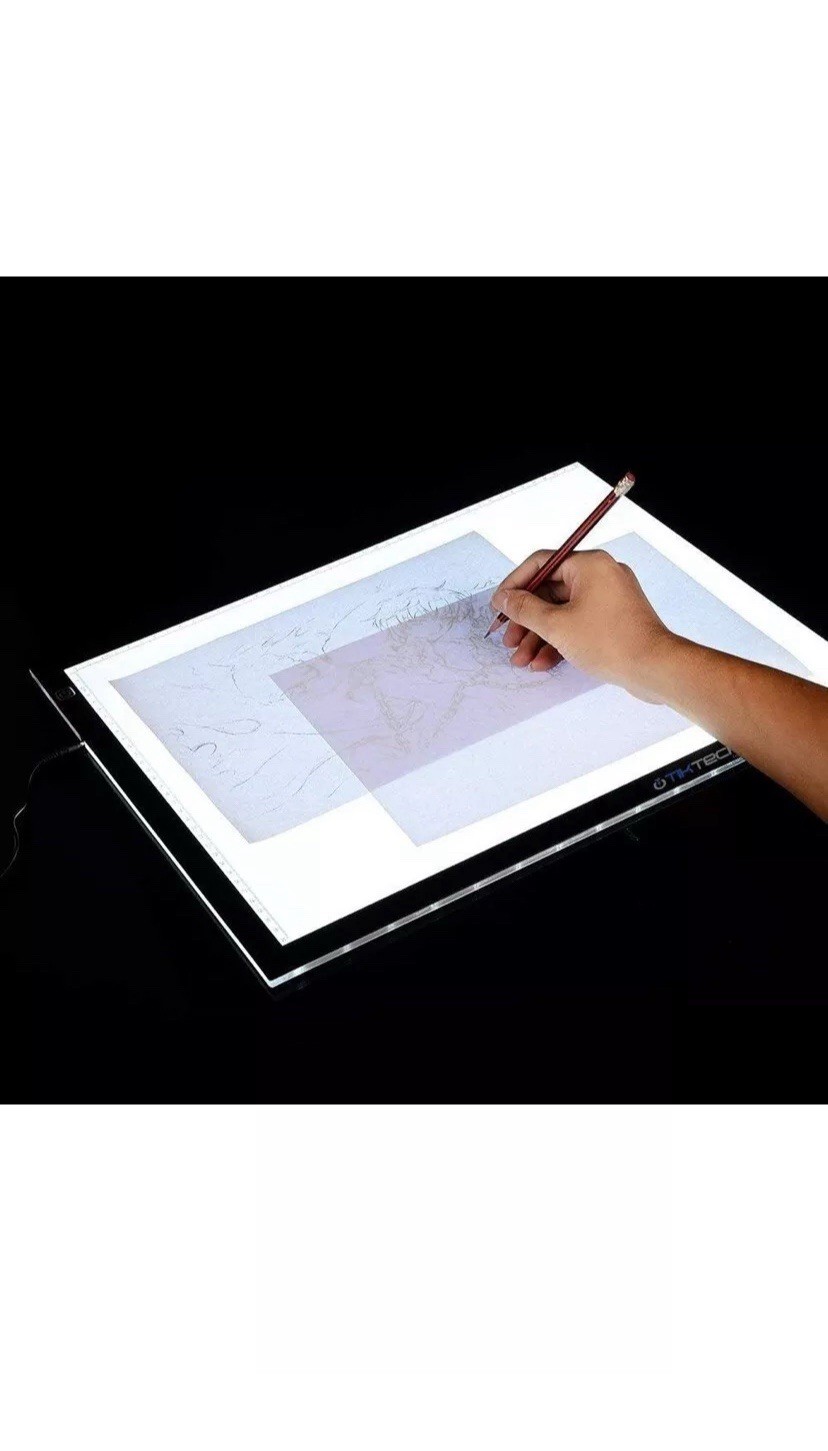 A4 Ultra-Thin Portable LED tracing Light Box Dimmable Brightness LED Acrylic