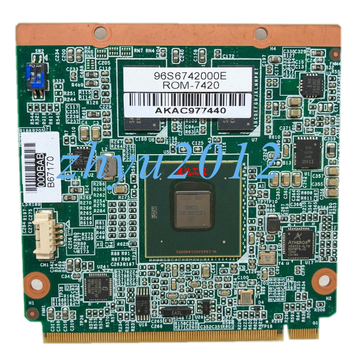 1PCS for 100% Test ROM-7420 REV A1 (by DHL or Fedex 90days Warranty)