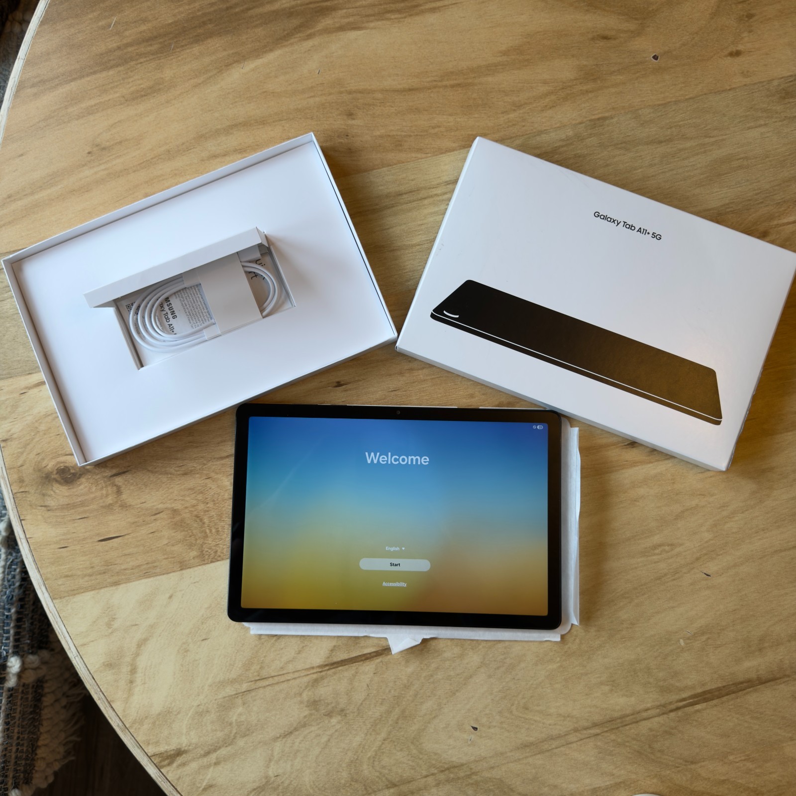 Samsung Galaxy Tab A11+ Plus - Gray - 11" 128GB - (Tracfone Wireless) - Open Box