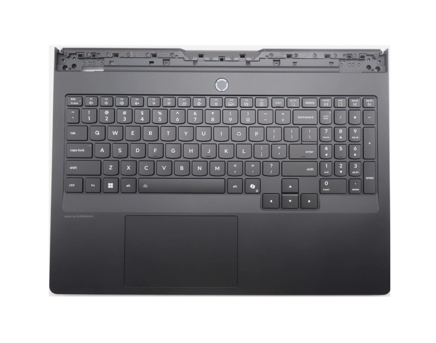 For Lenovo Legion Pro 5 16IRX10 Laptop Palmrest US Keyboard Touchpad 5CB1S87237
