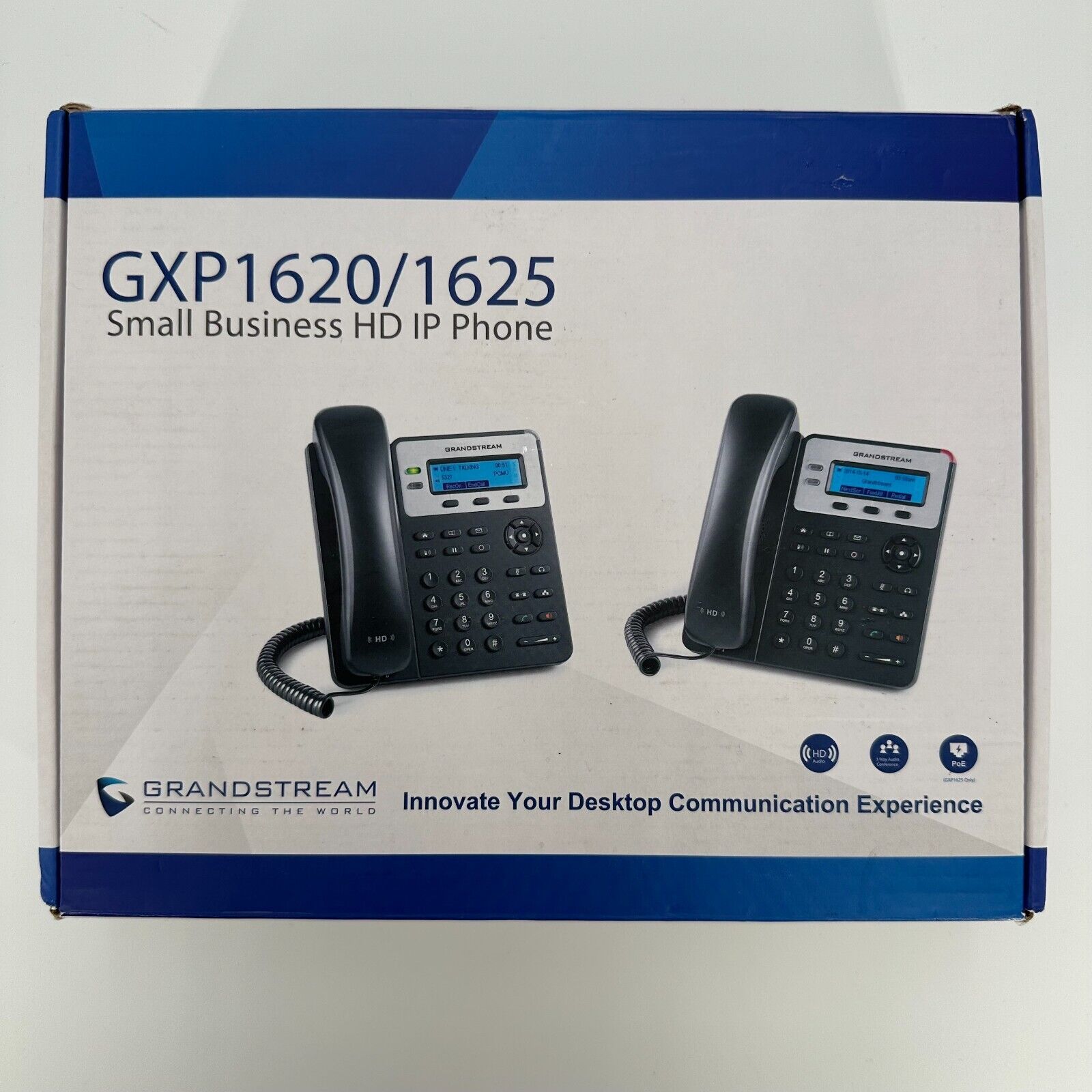 Grandstream GXP1620/1625 Small Business HD IP Phone 3-Way Conferencing Black