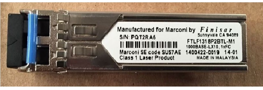Marconi SU57AE FTLF1318P2BTL-M1 1000BASE-LX SFP-LX 1310nm LC 10km over SMF