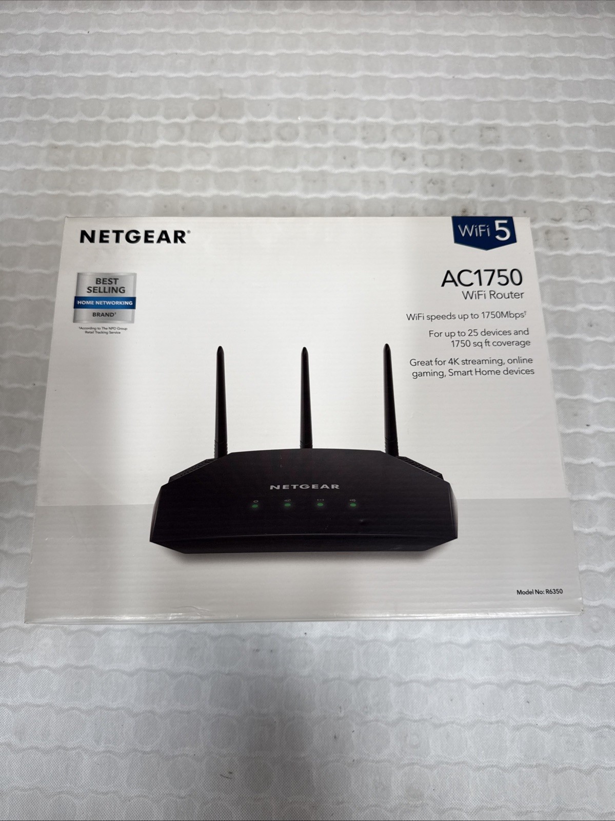 Netgear AC1750 WiFi Router R6350 WiFi5