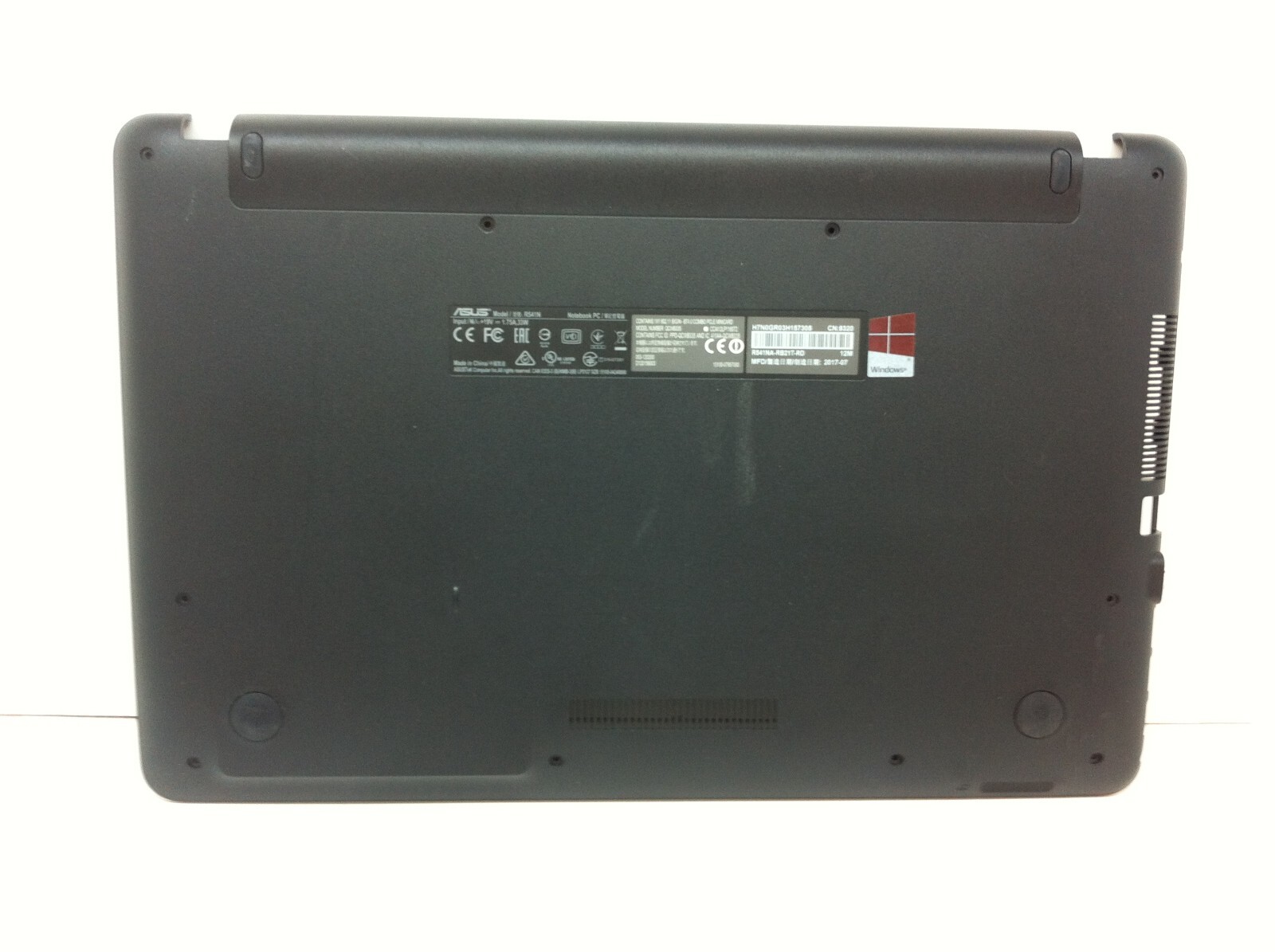 GENUINE ASUS X541N R541N Bottom Case Base Cover W/ 4 Rubbers - 13NB0CG1AP1411 84