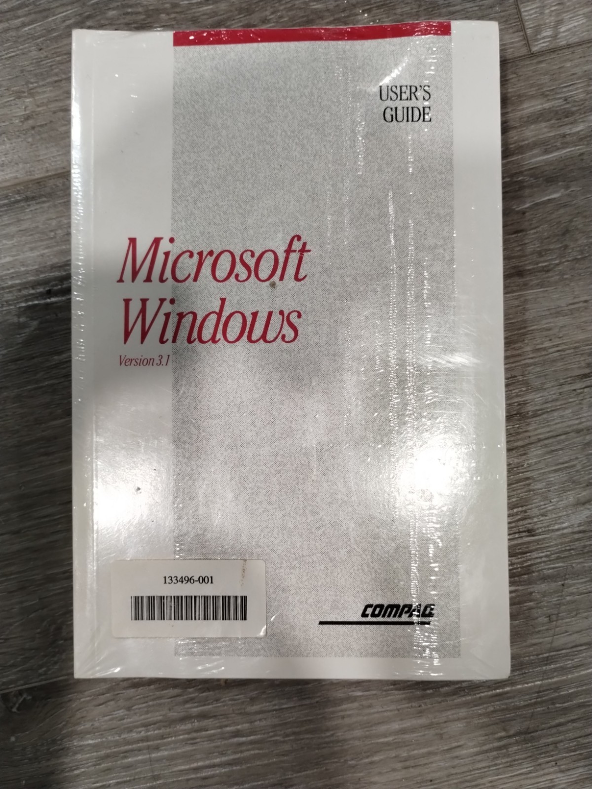 Vintage COMPAQ Microsoft Windows 3.1 User's Guide - Sealed