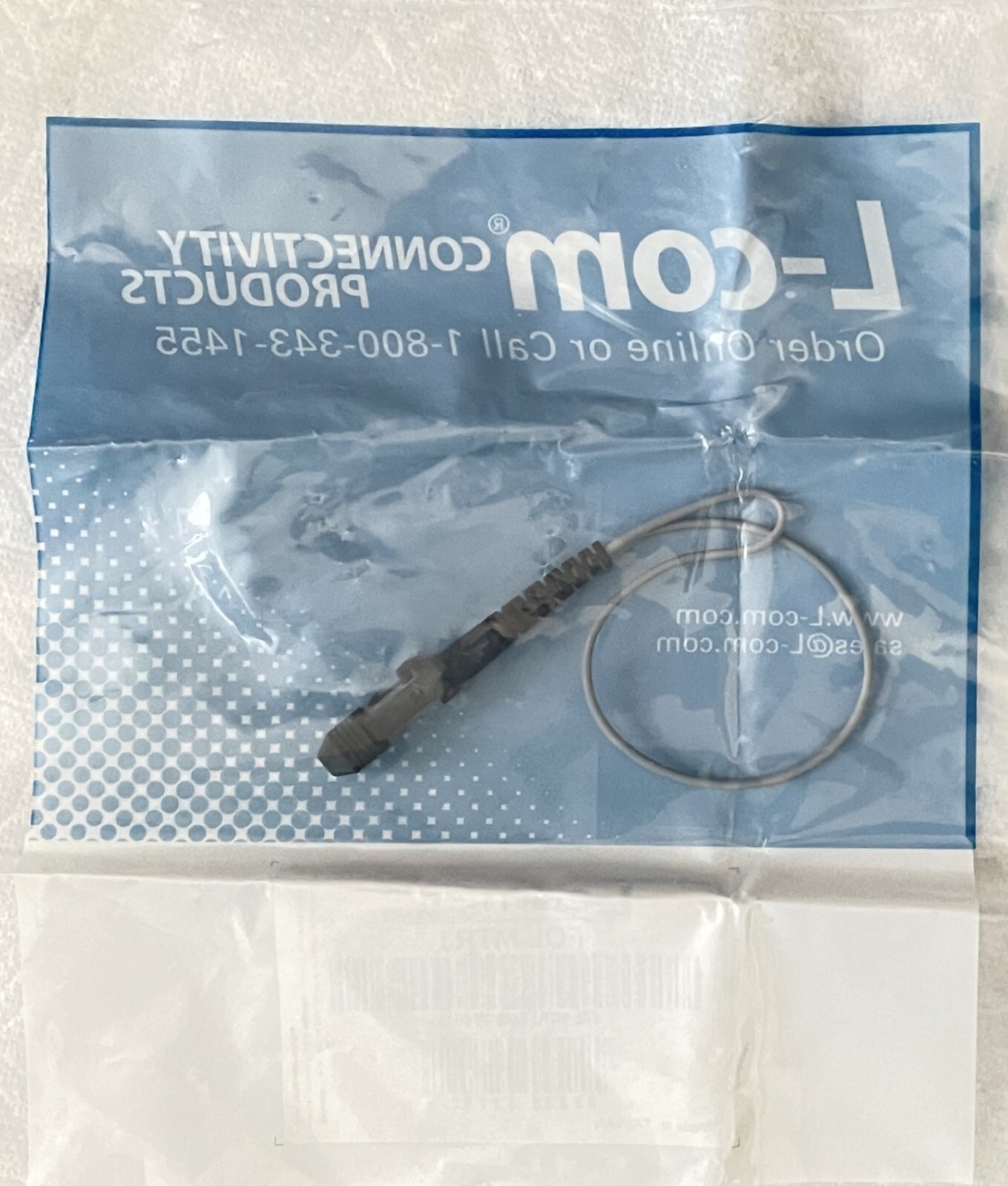 L-Com Global Connectivity Fiber Loopback MTRJ Connector