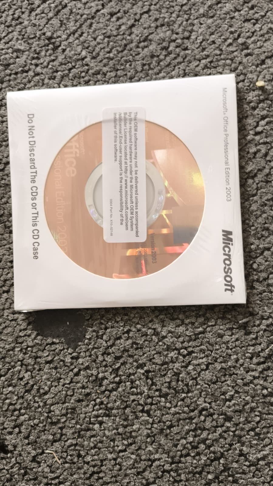 Microsoft Office 2003 Professional Word/Excel/Access/Outlook/SEALED