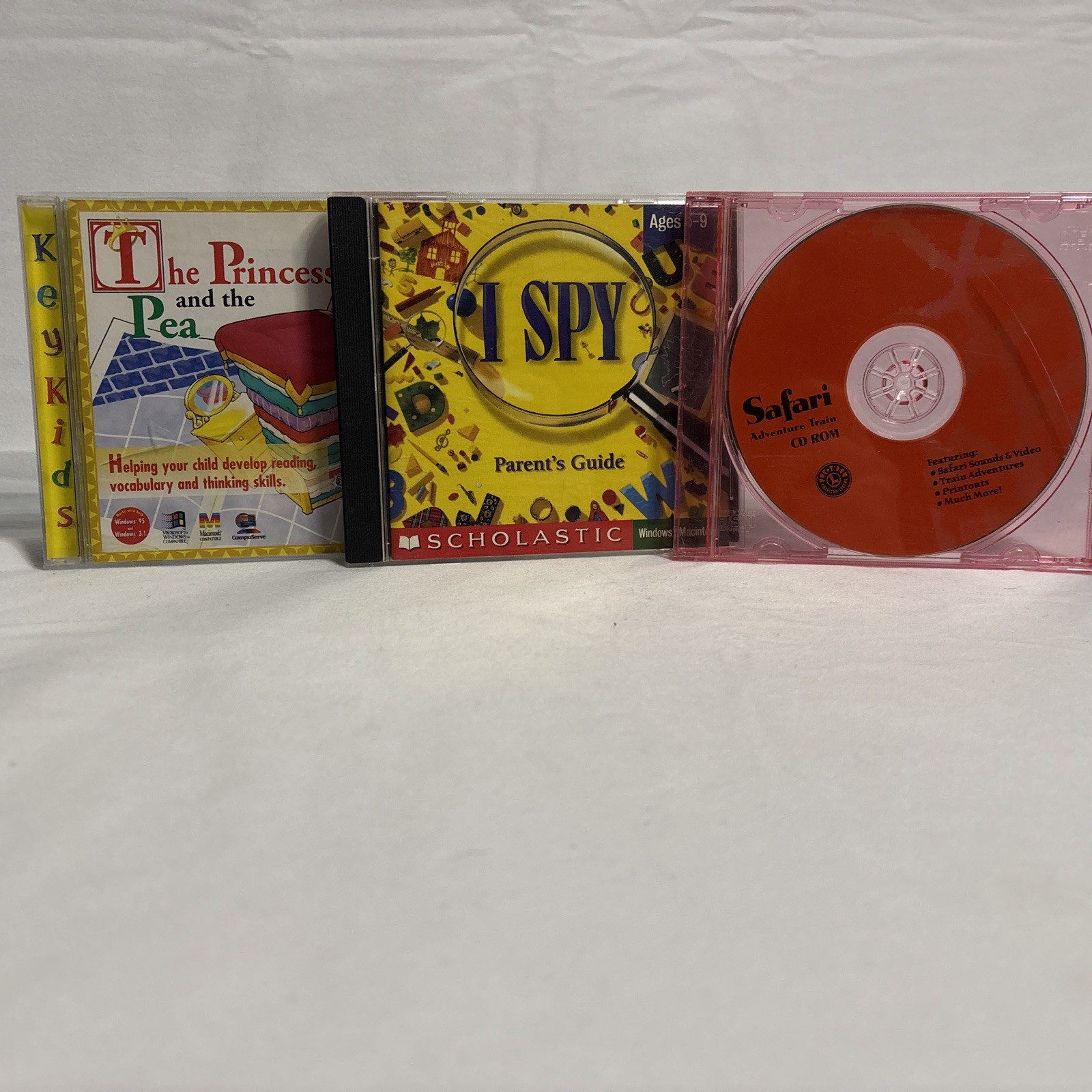 Children’s Retro PC Software Lot - see Description