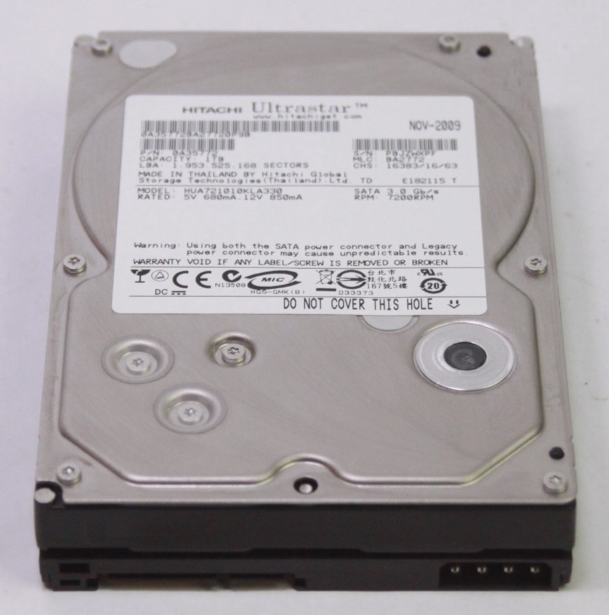 Hitachi 0A35772 HUA721010KLA330 2TB 7.2K RPM 32MB 3Gb/s SATA 3.5"