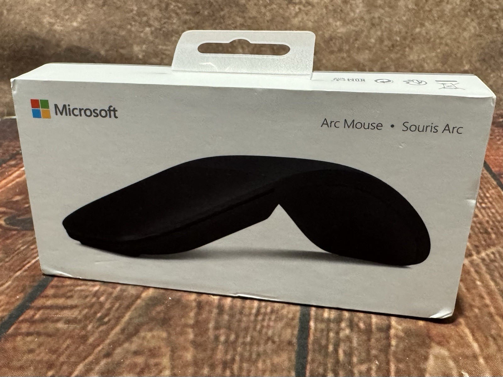 Microsoft Surface Arc Mouse 1791 Wireless Bluetooth Bluetrack Mouse - Black