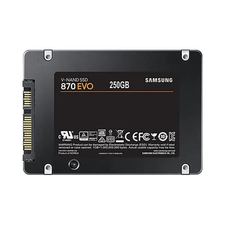 SAMSUNG 2.5 in SSD 870 EVO 2TB 1TB 500 GB 250 GB SATA III Solid State Drive lot