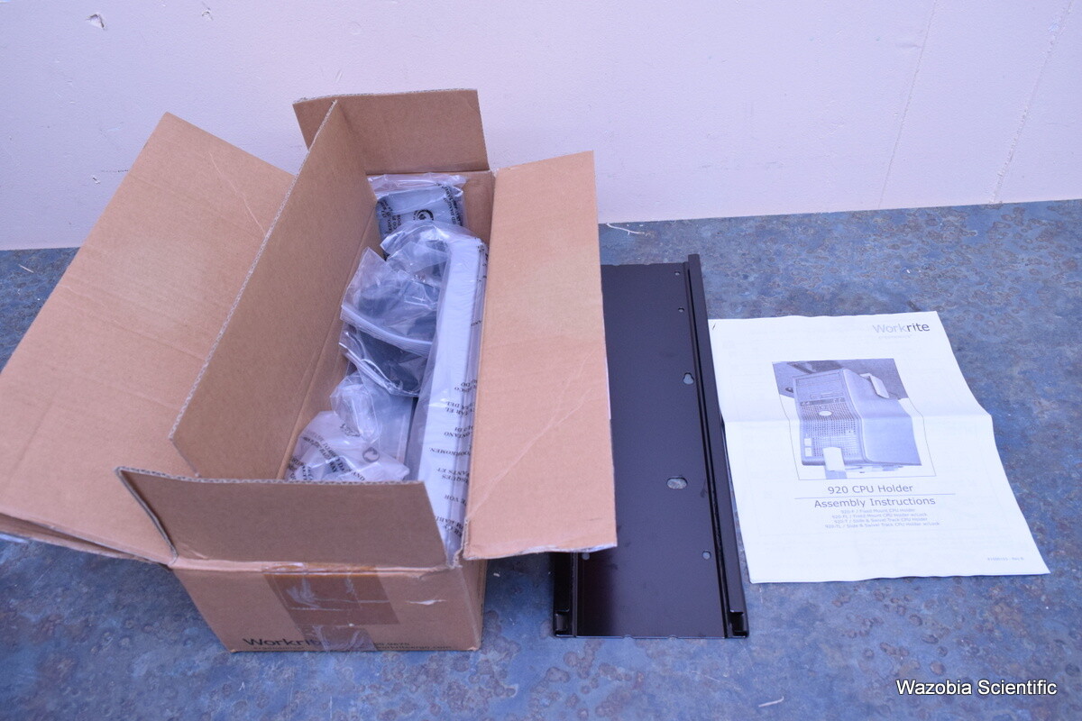 WORKRITE ERGONOMICS 920-TL SLIDE & SWIVEL MOUNT CPU HOLDER W/LOCK