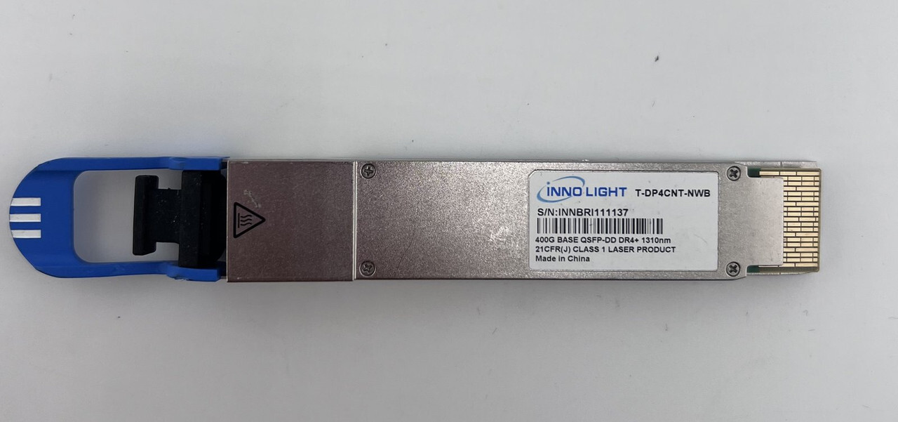 INNOLIGHT TECHNOLOGY T-DP4CNT-NWB OPTICAL 400G QSFP-DD DR4+ 1310NM TRANSCEIVER