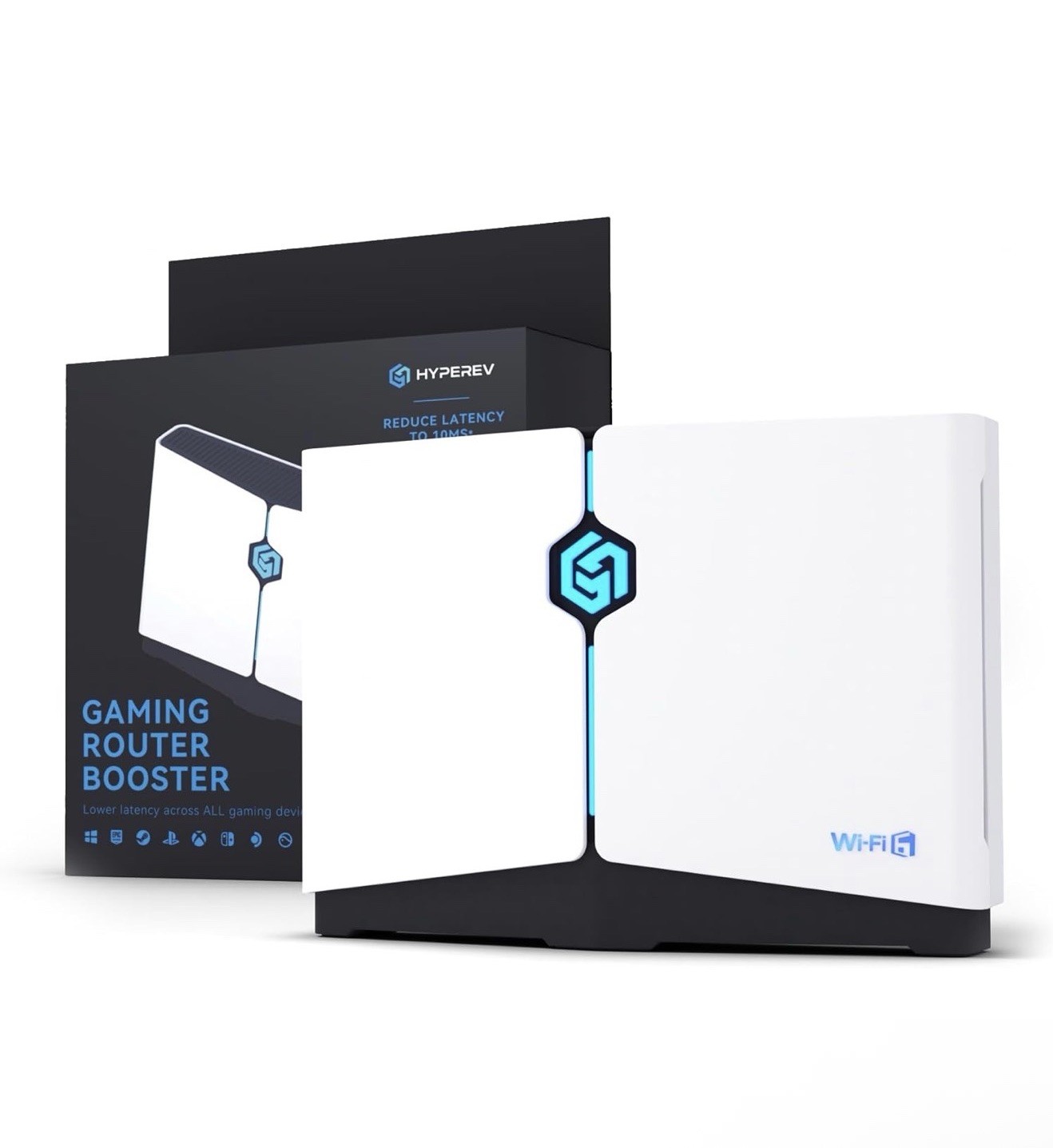 Hyperev PRO WiFi6 Gaming Router GearUP Booster Plugin