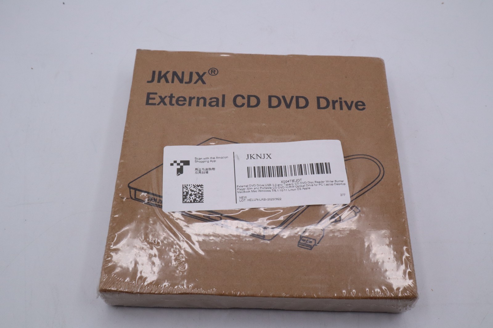External CD DVD Drive,USB 3.0 and Type-C CD DVD Disc Reader Writer Burner Player