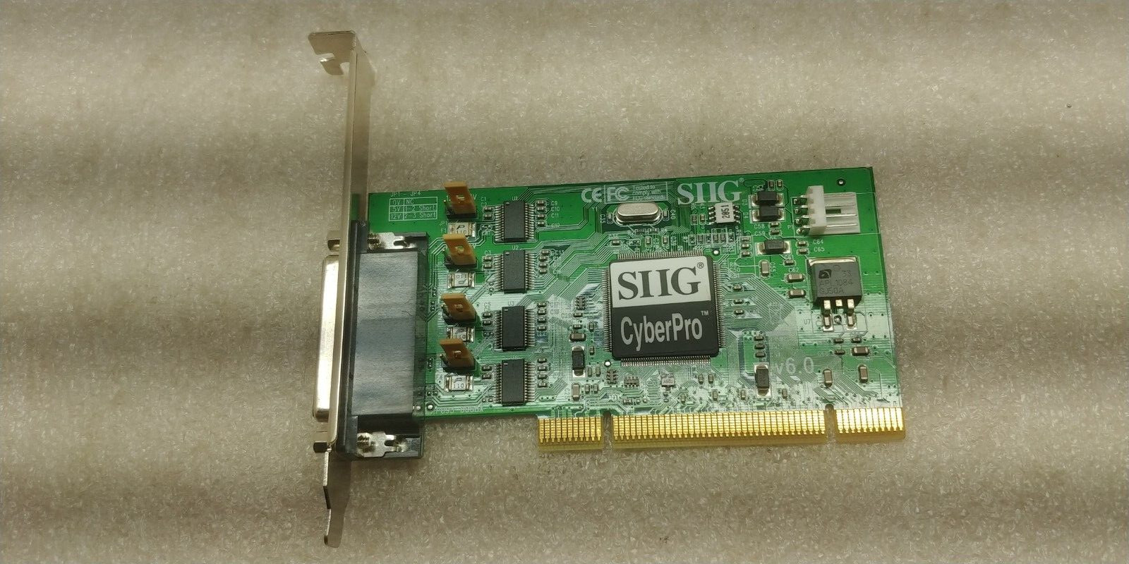 Siig JJ-P04111-S6 Quartet Serial Plus PCI 16650 4-Port RS232 Serial I/O Card