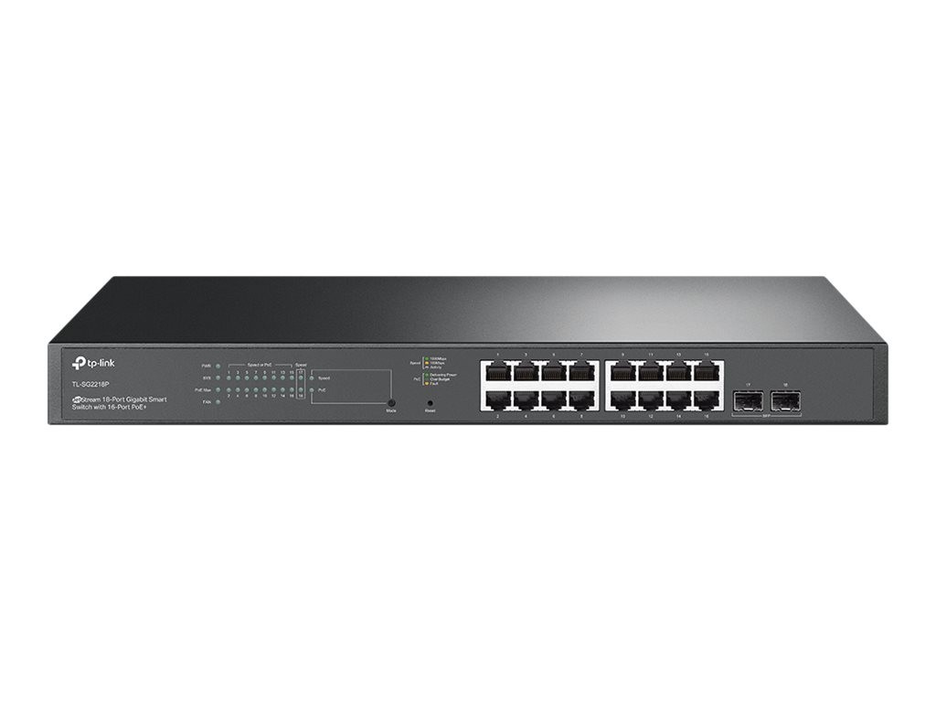 TP-LINK SG2218P Omada PoE+ Smart Switch 16× Network Switch 1 TL-SG2218P
