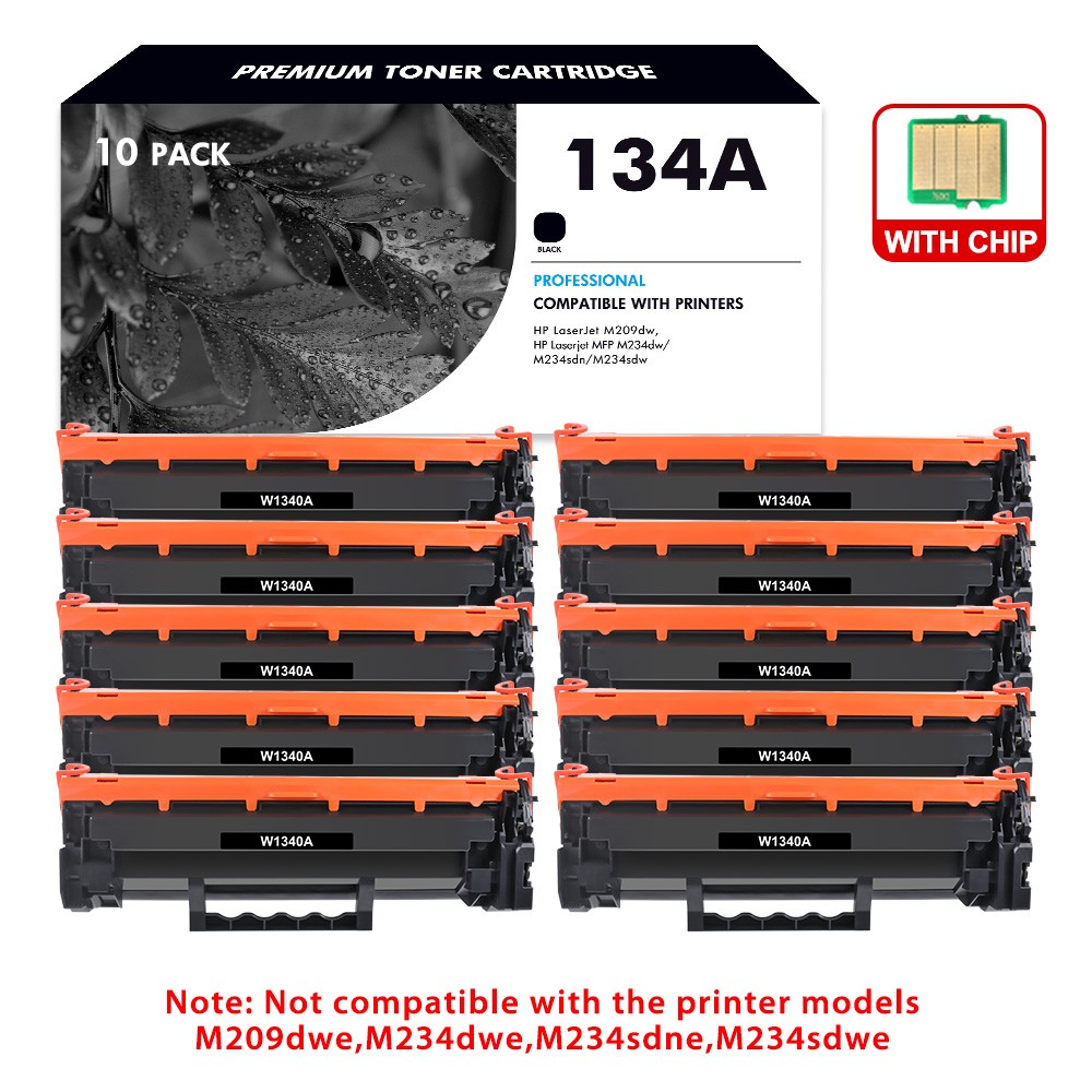[With Chip] 134A W1340A Toner Compatible With HP 134X LaserJet M209dw M234dw