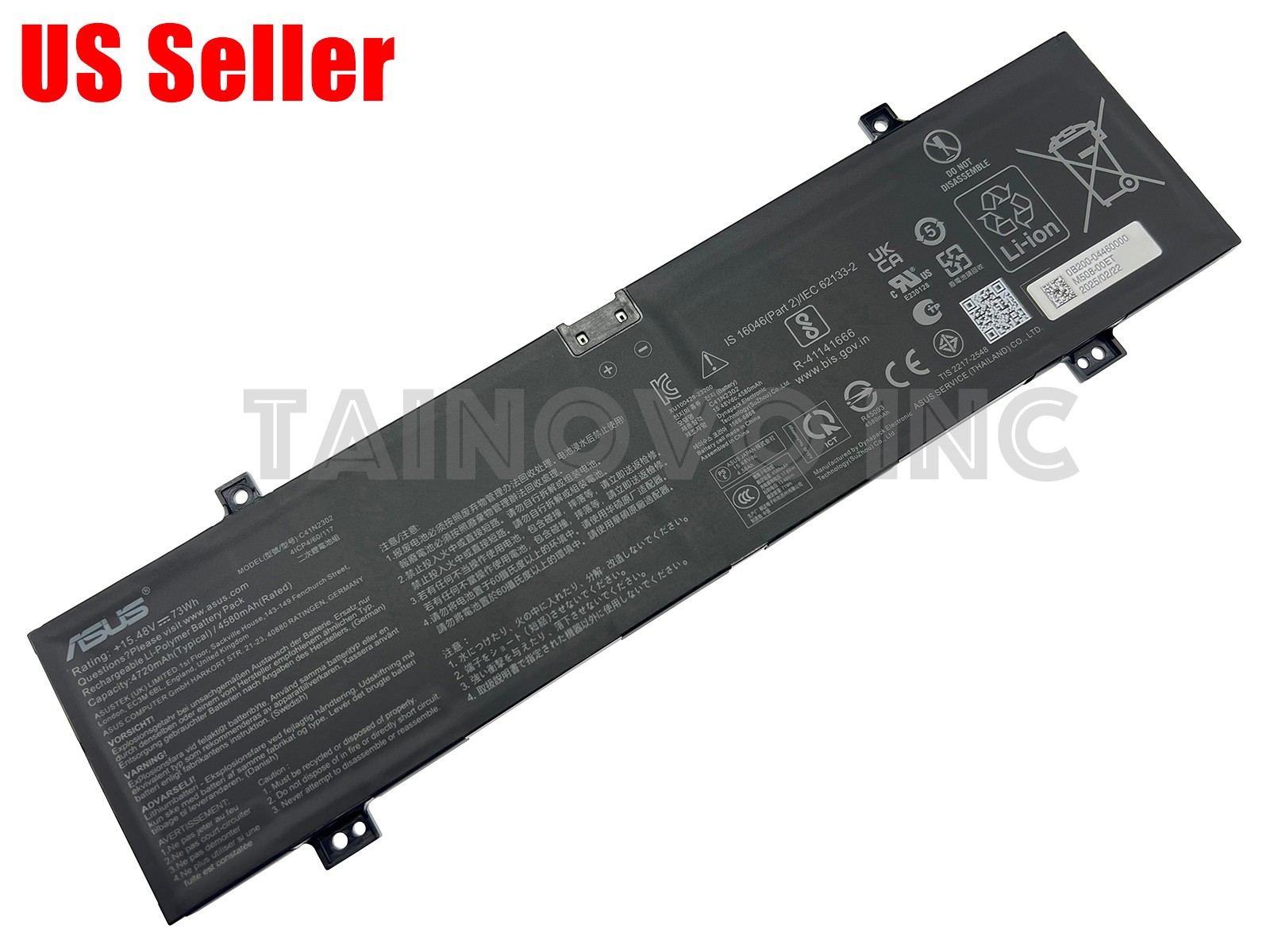 New Genuine C41N2302 Battery for Asus ROG Zephyrus G14 2024 GA403 TUF Gaming A14