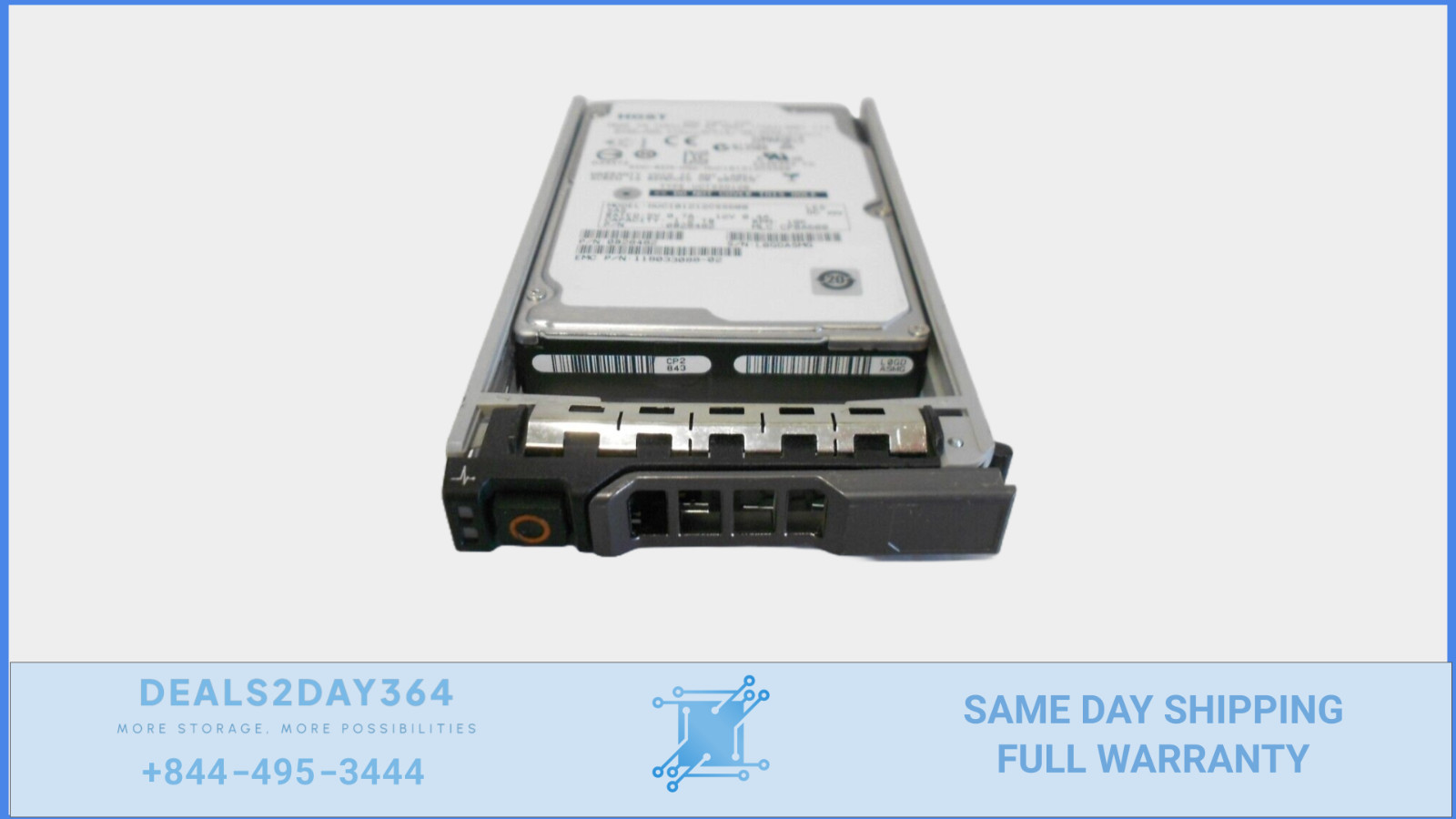 HGST 1.2TB 10K SAS 2.5" SAS HARD DRIVE SERVER R610 R620 R630 R710 R720 R730