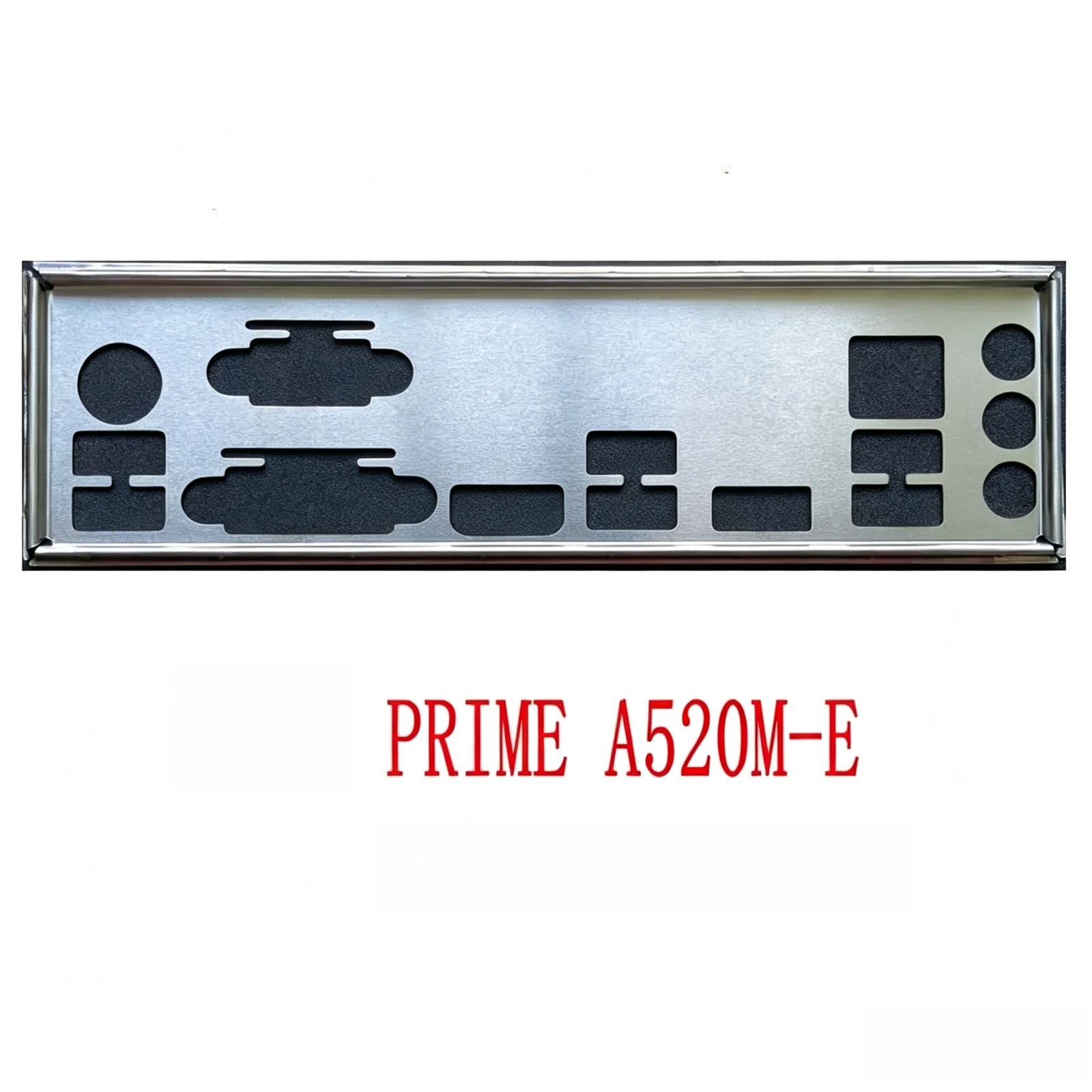 OEM I/O IO shield Backplate For ASUS PRIME A520M-E Motherboard Rear Baffle