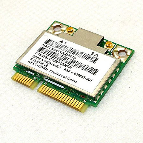 GENUINE OEM HP Pavilion DV6-6000 Wi-Fi Wireless Card 639967-001 640926-001 Good