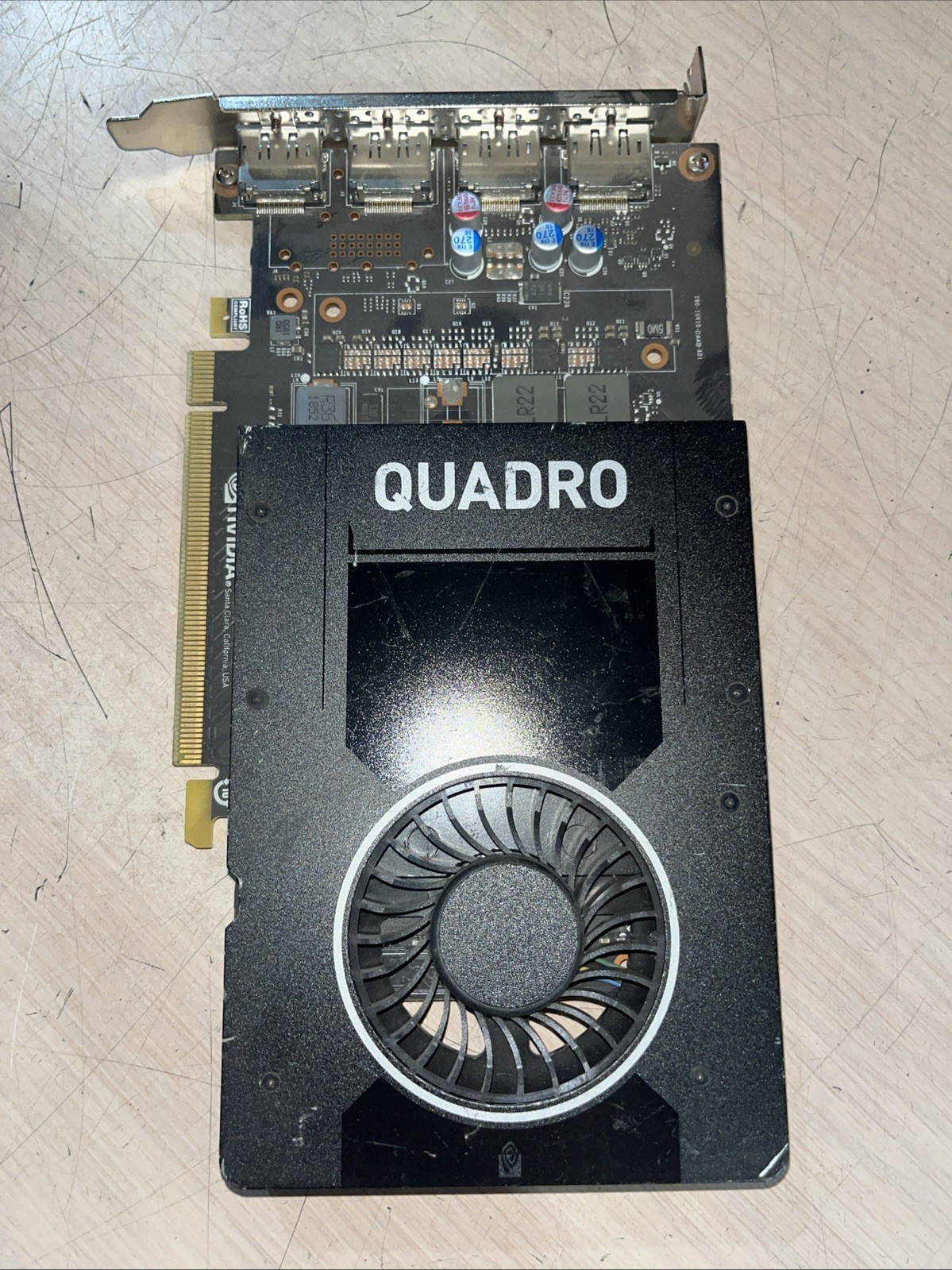 NVIDIA QUADRO P2000 CARD