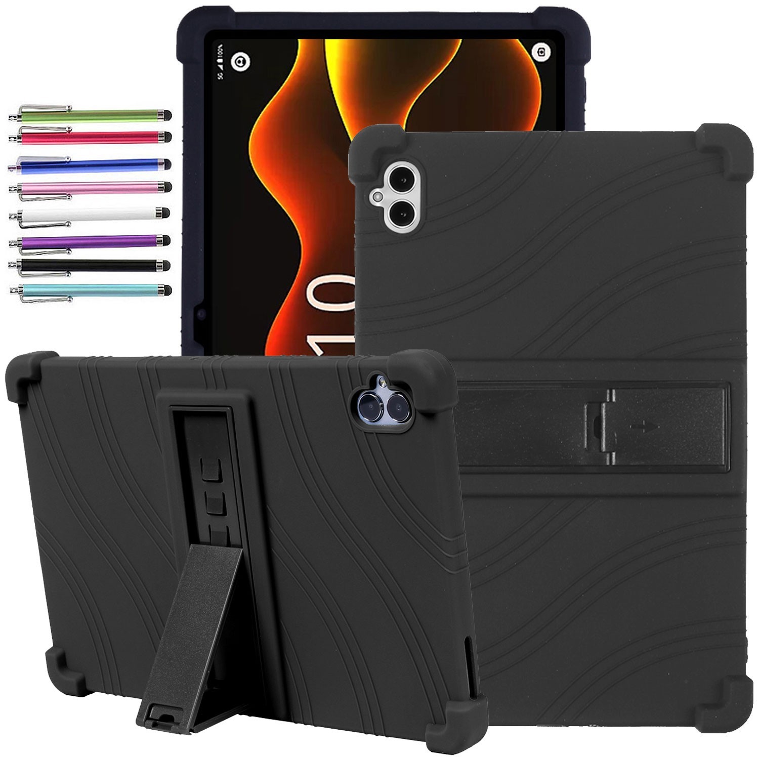Case for Boost Celero5G TAB Tablet 10.95" 2025 Shockproof Rubber Cover + Stylus