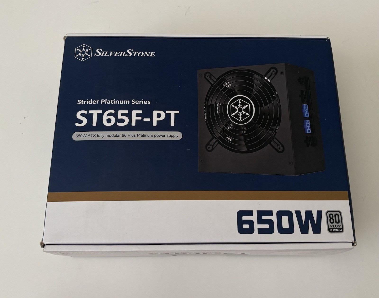 SilverStone Strider Platinum Series ST65F-PT 650W - Open Box